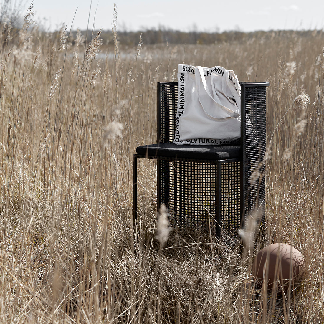 Sculptural Minimalism Canvas Bag